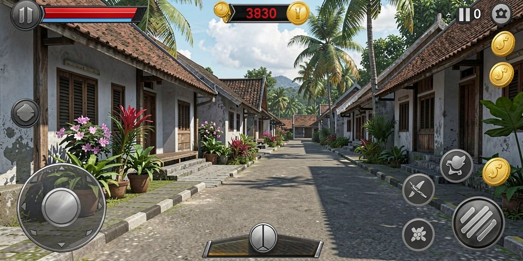 zk988 - Tampilan grafik yang sangat menarik dan detail.